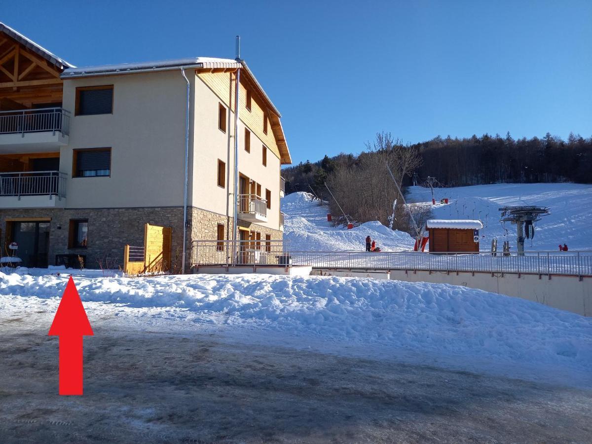 Appartement Les Vallons Au Pied Des Pistes Ancelle Eksteriør bilde
