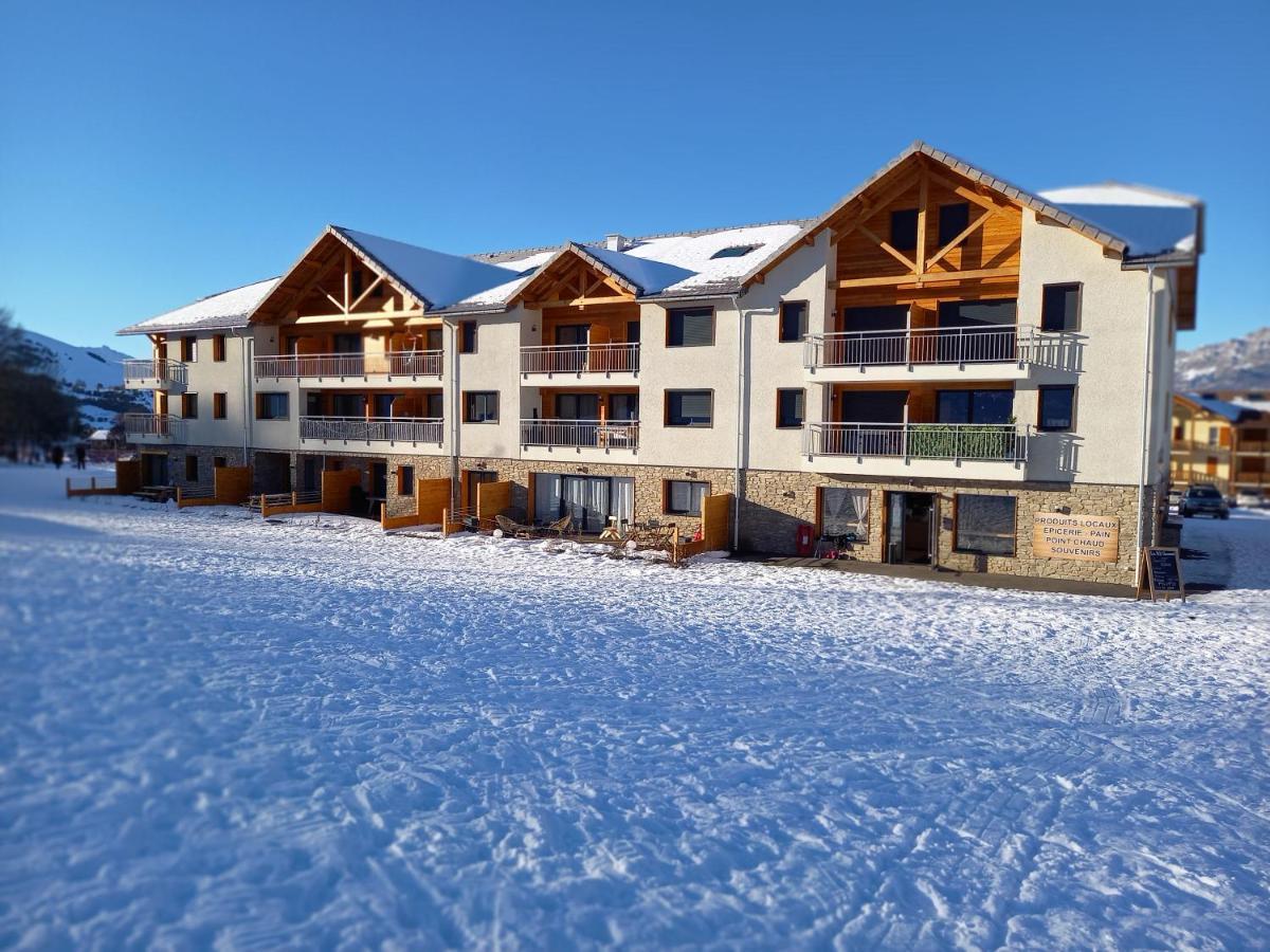 Appartement Les Vallons Au Pied Des Pistes Ancelle Eksteriør bilde